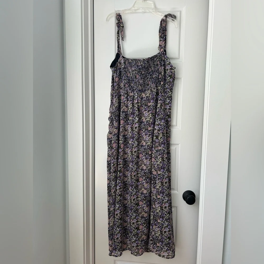 ASTR the Label Floral Sleeveless Dress with Slit - Picture 5 of 14